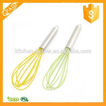 Most Popular Cheap Silicone Balloon and Flat Whisk Twist Milk and Egg Beater Blender